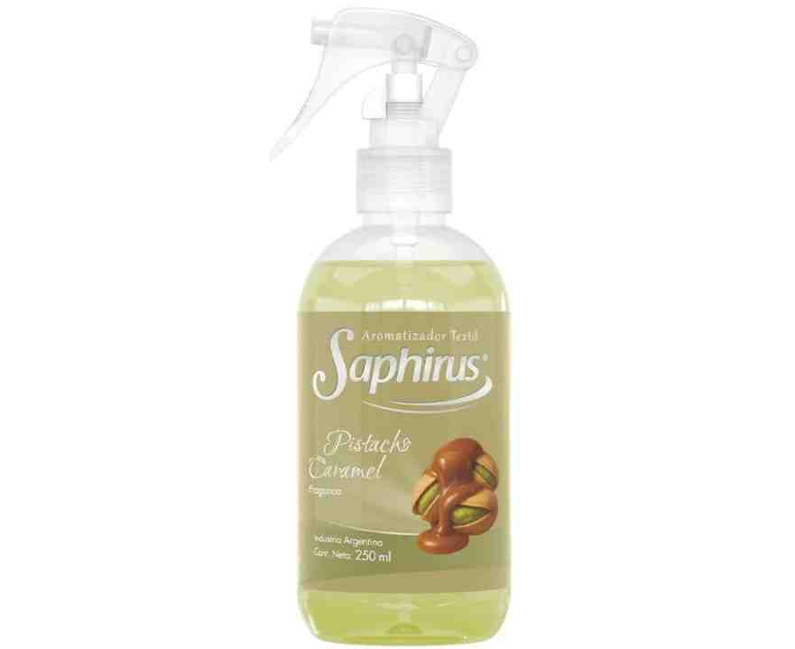 SAPHIRUS PISTACHO CARAMEL AROMATIZADOR TEXTIL 250ML